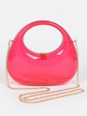 Transparent Acrylic Clutch